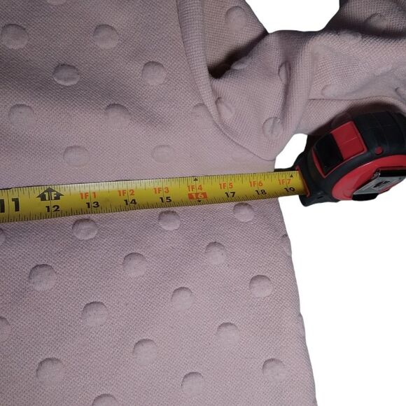 W5 Blush swiss dot sweatshirt top M - Picture 4 of 4